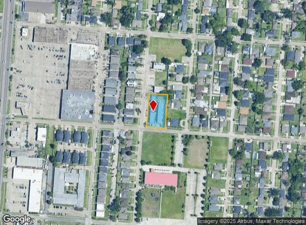  2260 25Th St, Kenner, LA Parcel Map