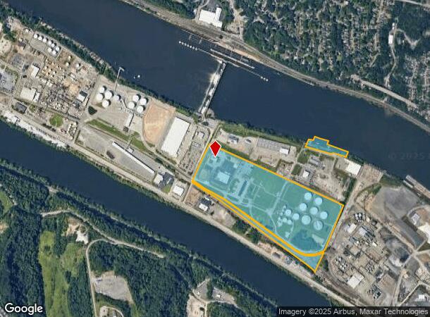 2620 Neville Rd, Pittsburgh, PA Parcel Map