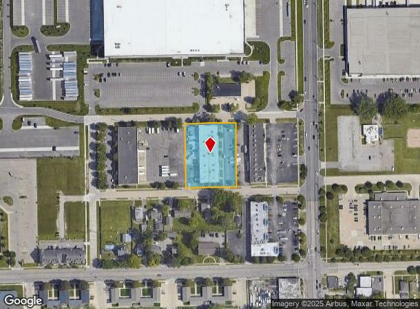 1681 Maplelane Ave, Hazel Park, MI Parcel Map