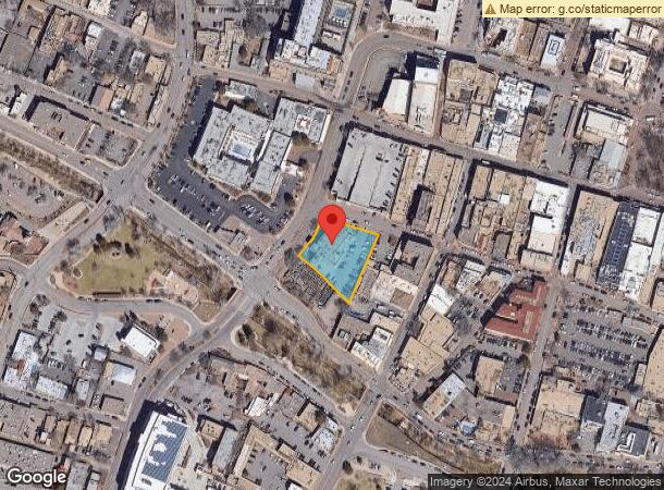  121 Sandoval St, Santa Fe, NM Parcel Map