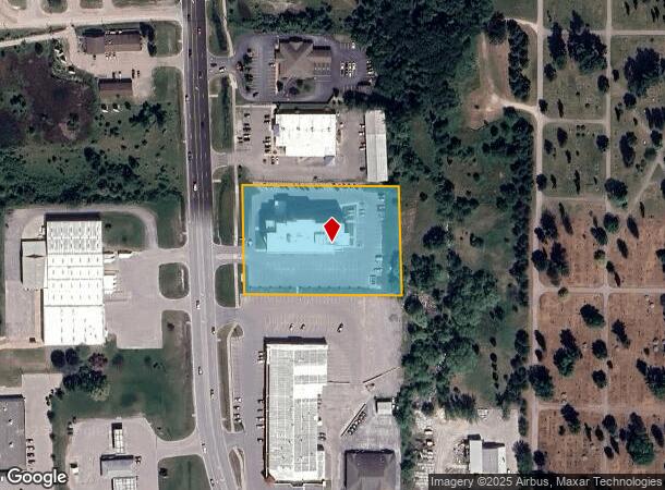  1161 N Bagley St, Alpena, MI Parcel Map