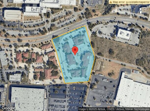  1314 E Sonterra Blvd, San Antonio, TX Parcel Map