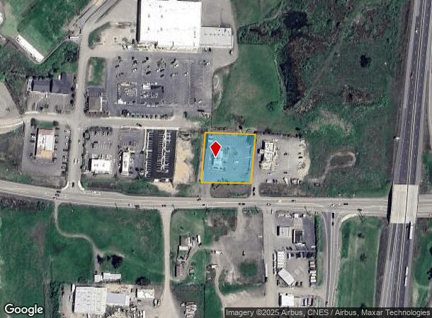  1625 W Central Ave, Sutherlin, OR Parcel Map