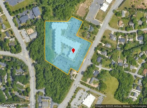 1301 New Garden Rd, Greensboro, NC Parcel Map