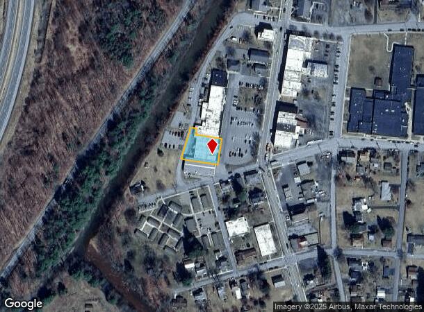  1 Riverside Plz, Blossburg, PA Parcel Map