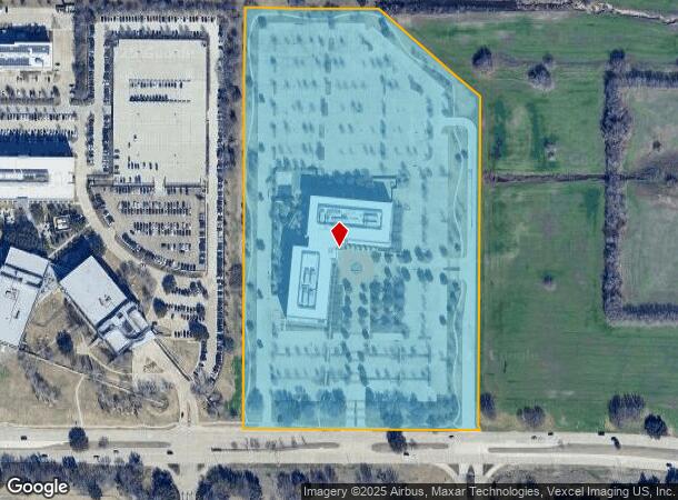 5543 Legacy Dr, Plano, TX Parcel Map