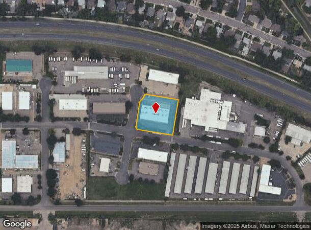 700 Weaver Park Rd, Longmont, CO Parcel Map