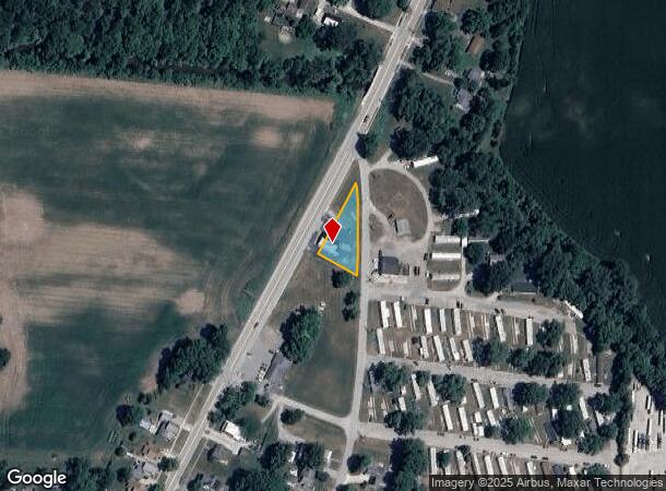  650 N Wayne St, Waterloo, IN Parcel Map