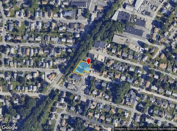  20 Vallette St, Cranston, RI Parcel Map
