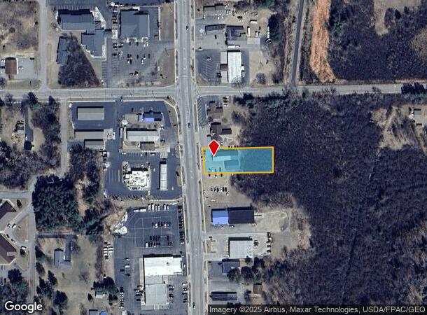 1334 N 4Th St, Tomahawk, WI Parcel Map