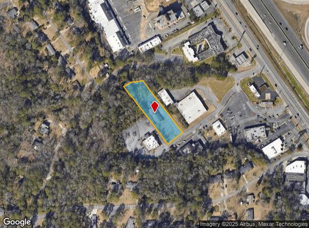 890 Burrus Rd, Macon, GA Parcel Map