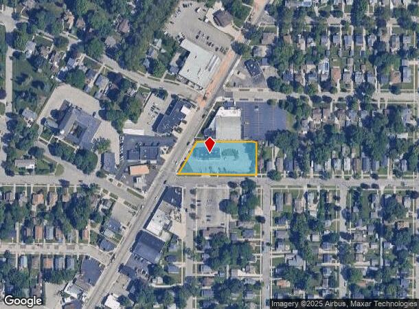  2204 Plainfield Ave Ne, Grand Rapids, MI Parcel Map