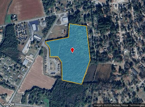 Daniels Bridge Rd, Enfield, NC Parcel Map