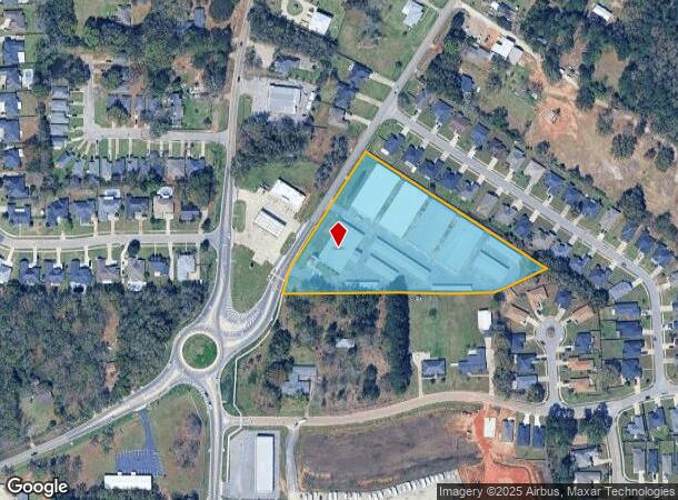 8601 Jeff Hamilton Road Ext, Mobile, AL Parcel Map
