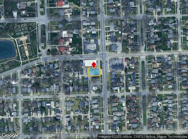  1417 N Anthony Blvd, Fort Wayne, IN Parcel Map