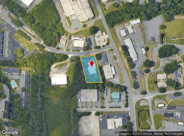  4000 Brownsboro Rd, Winston Salem, NC Parcel Map