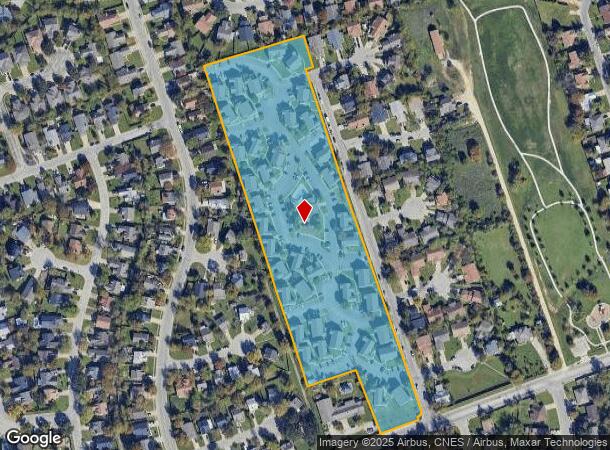  2100 Willowbend Dr, Round Rock, TX Parcel Map