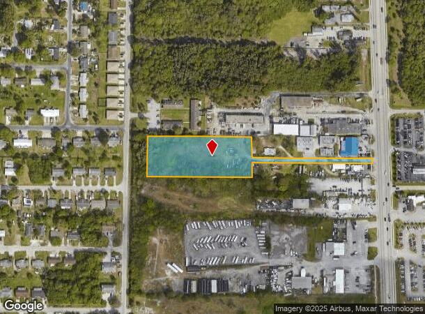 3306 S 7Th St, Fort Pierce, FL Parcel Map