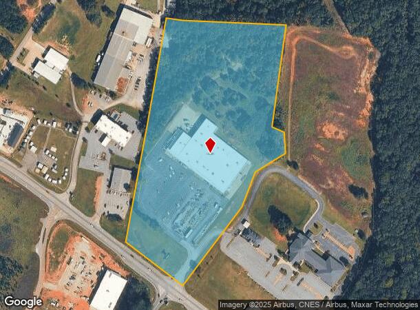  1541 Anderson Hwy, Hartwell, GA Parcel Map