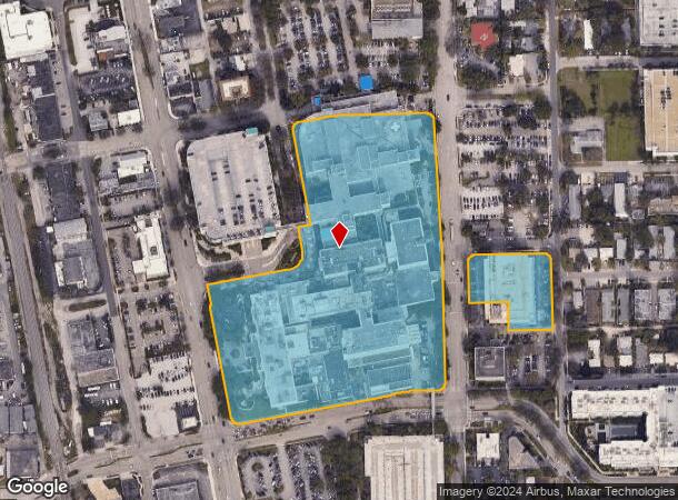  1600 S Andrews Ave, Fort Lauderdale, FL Parcel Map