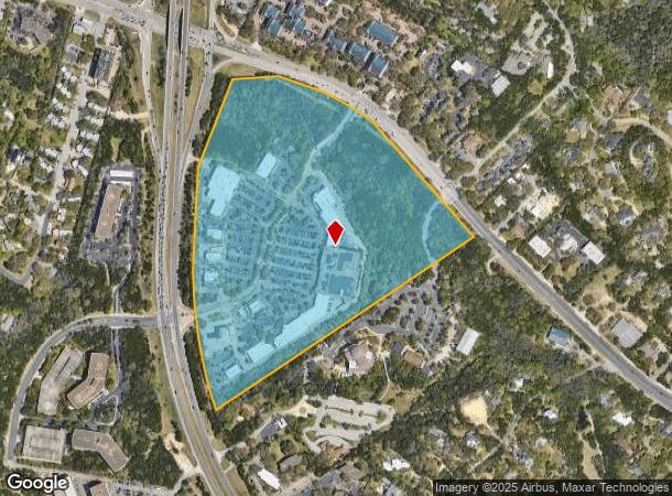 701 S Capital Of Texas Hwy, West Lake Hills, TX Parcel Map