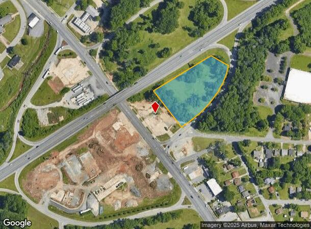 2111 S Main St, High Point, NC Parcel Map
