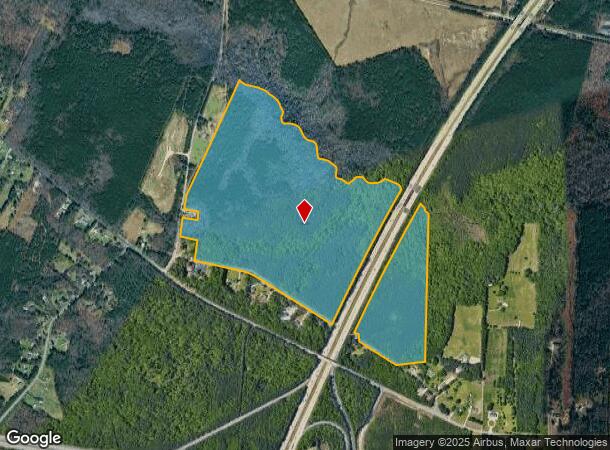  6743 Beulah Rd, Henrico, VA Parcel Map