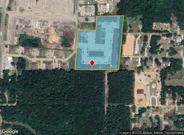  100 Auderer Blvd, Waveland, MS Parcel Map