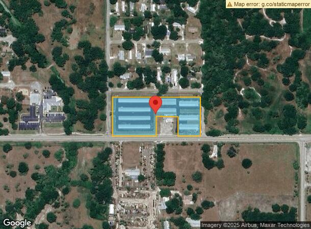  2705 S Highway 70 W, Okeechobee, FL Parcel Map