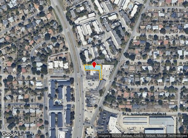  2502 Harry Wurzbach Rd, San Antonio, TX Parcel Map