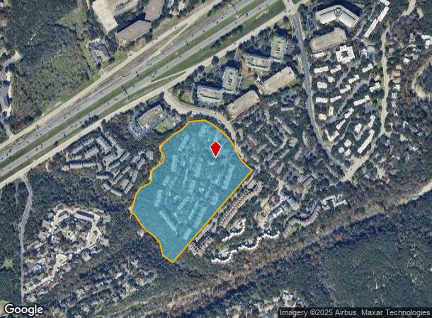  1781 Spyglass Dr, Austin, TX Parcel Map