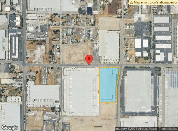  549 E Central Ave, San Bernardino, CA Parcel Map