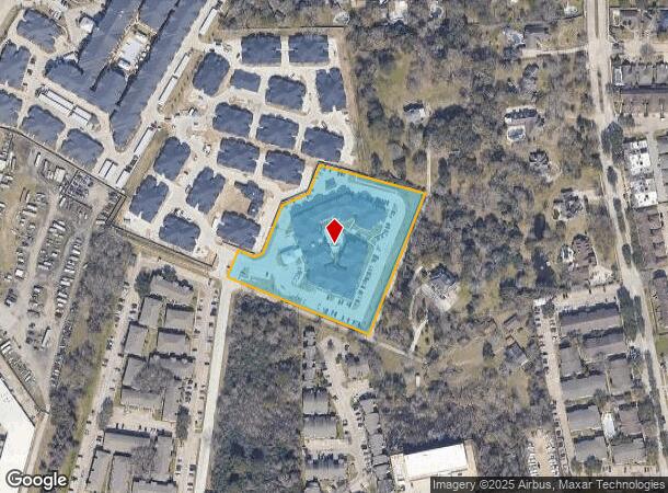  2802 Larrabee St, Seabrook, TX Parcel Map