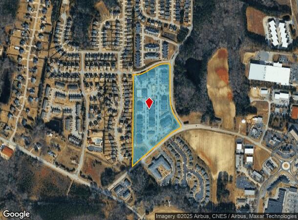 21 Glen View Ct, Garner, NC Parcel Map