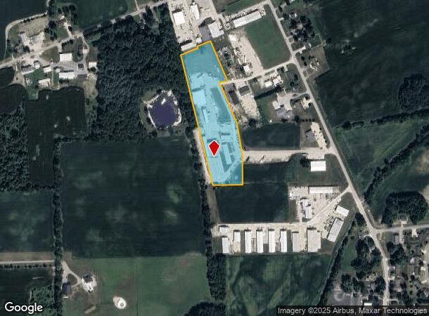 16425 Lima Rd, Huntertown, IN Parcel Map