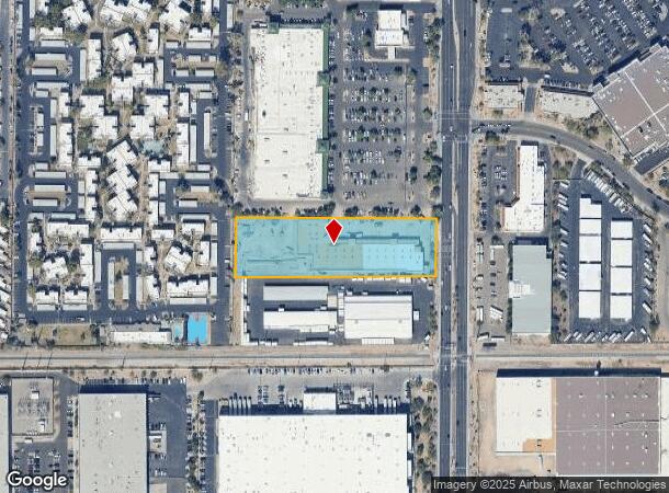 138 S Dobson Rd, Mesa, AZ Parcel Map