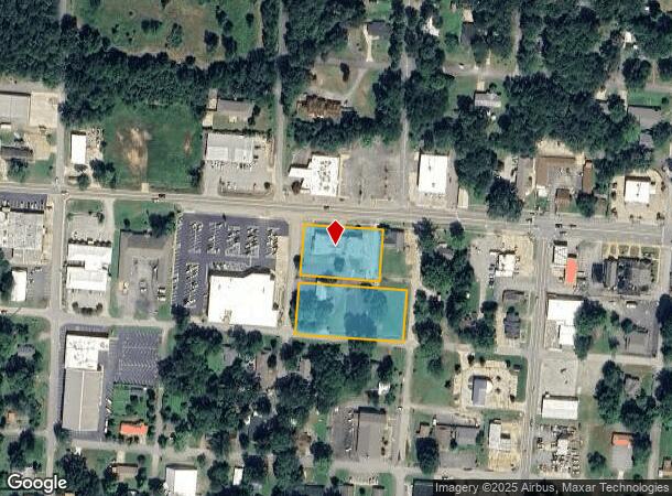 821 W Main St, Heber Springs, AR Parcel Map