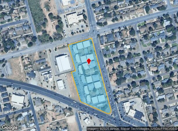  1601 N Midkiff Rd, Midland, TX Parcel Map