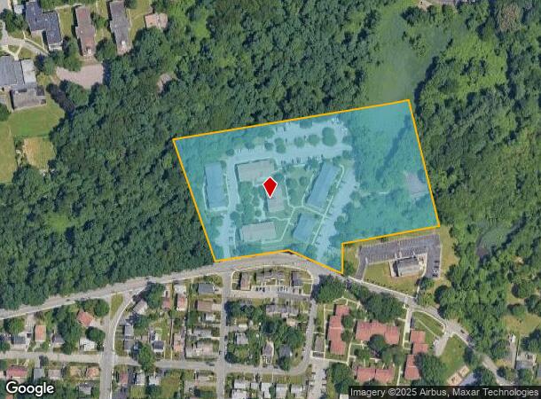  100 Tarryhill Way, White Plains, NY Parcel Map