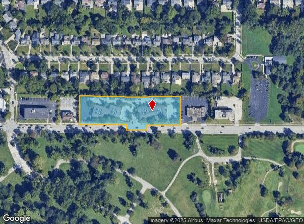 21625 Chagrin Blvd, Beachwood, OH Parcel Map