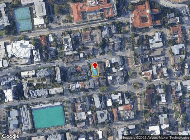  2722 Durant Ave, Berkeley, CA Parcel Map