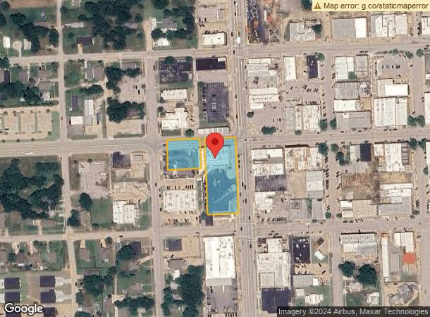  2 S Main St, Sapulpa, OK Parcel Map