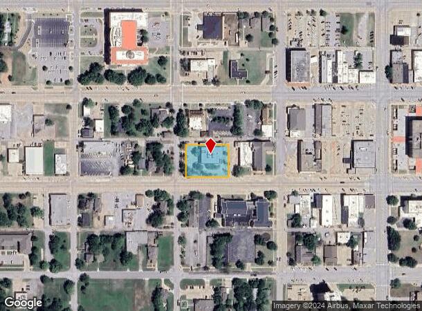  711 Sw D Ave, Lawton, OK Parcel Map