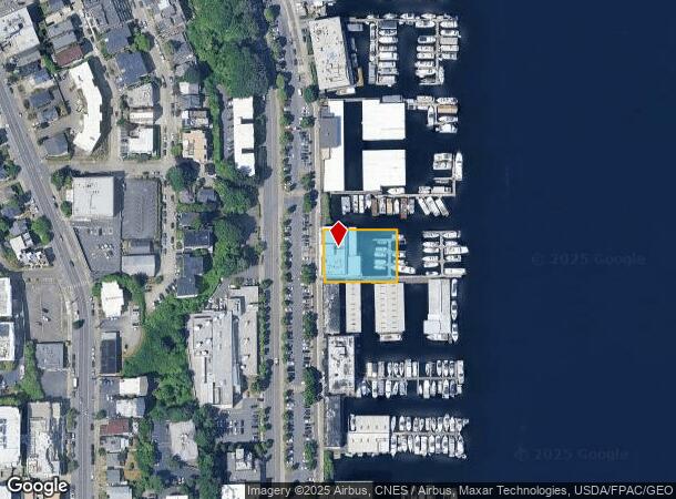 1848 Westlake Ave N, Seattle, WA Parcel Map