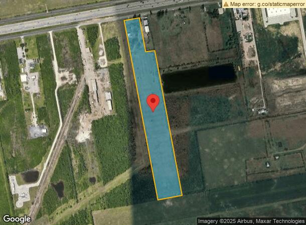  7102 East Fwy, Baytown, TX Parcel Map