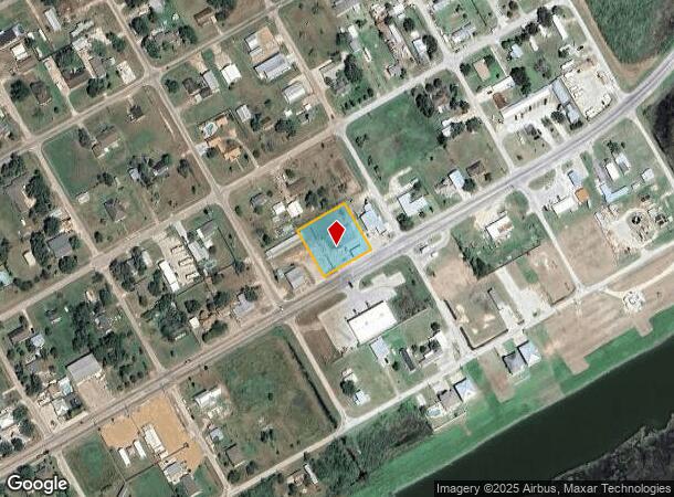  186 Fisher St, Matagorda, TX Parcel Map