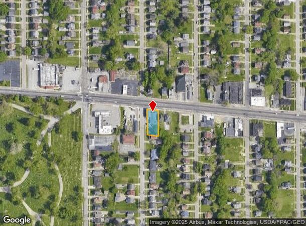  1759 Mahoning Ave, Youngstown, OH Parcel Map