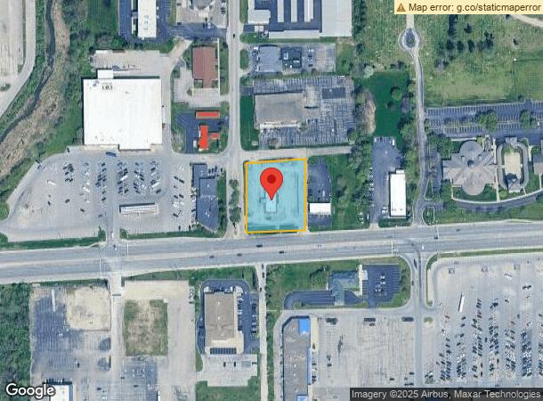  10536 E Washington St, Indianapolis, IN Parcel Map