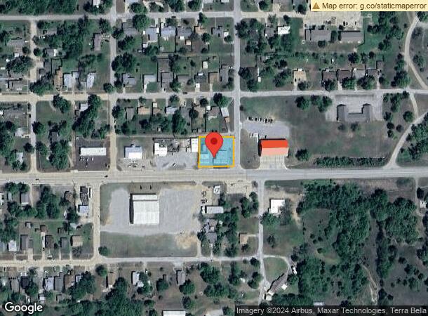  736 E Chicago Ave, Yale, OK Parcel Map