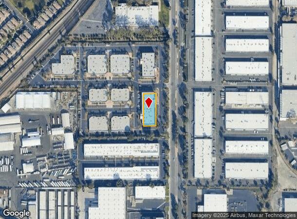  1955 Chicago Ave, Riverside, CA Parcel Map